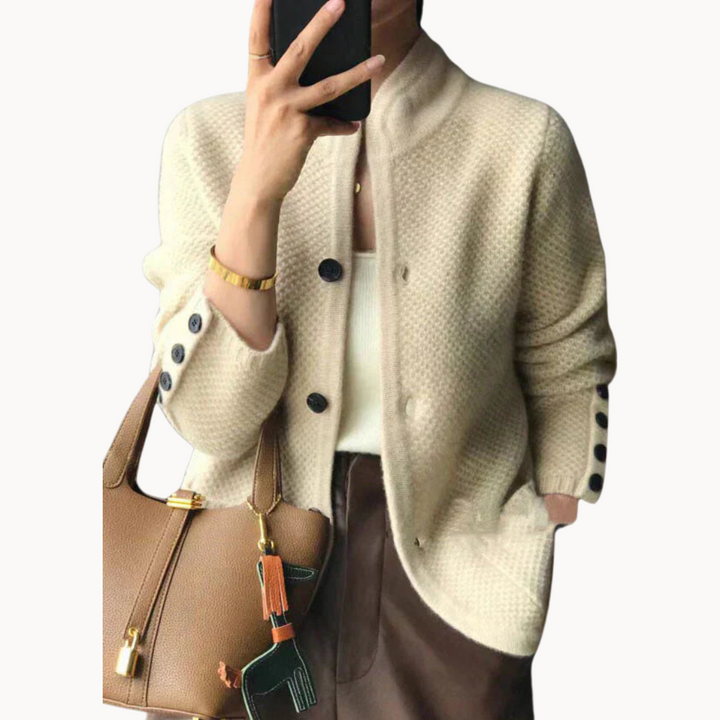 Carla - Elegant Knit Cardigan