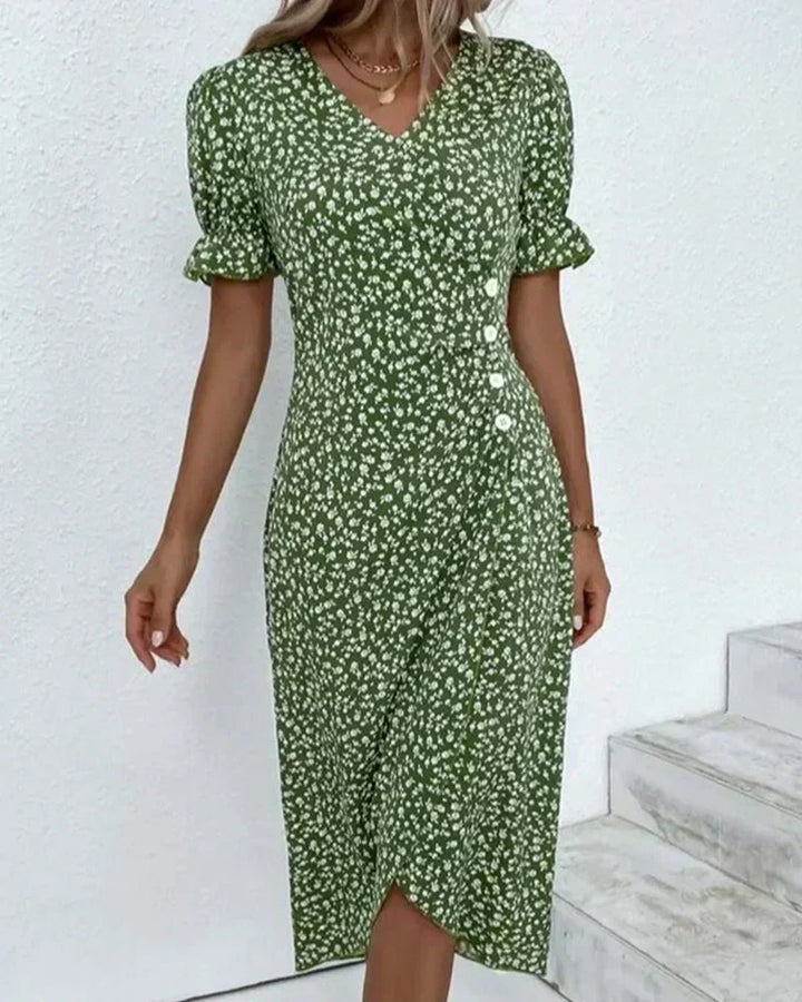 Lily -  Floral Wrap Dress