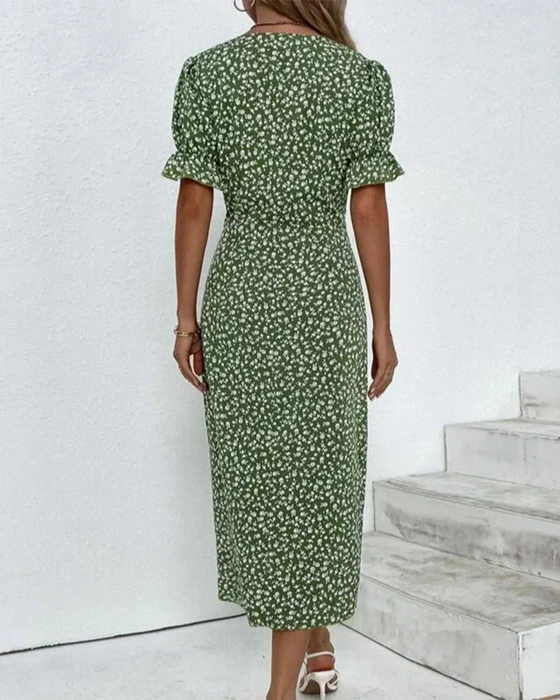 Lily -  Floral Wrap Dress