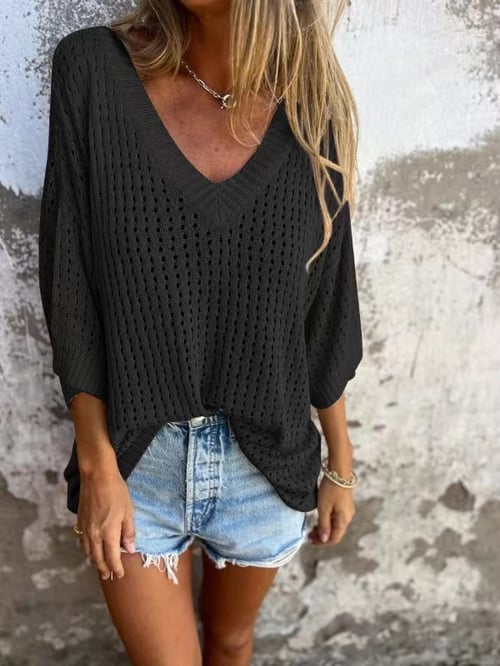 Emily - Elegant Loose Blouse