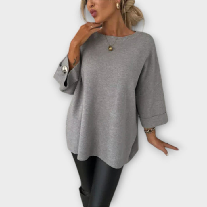 Sophie - Elegant Knit Blouse