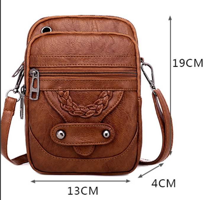 Lily - Vintage Leather Bag