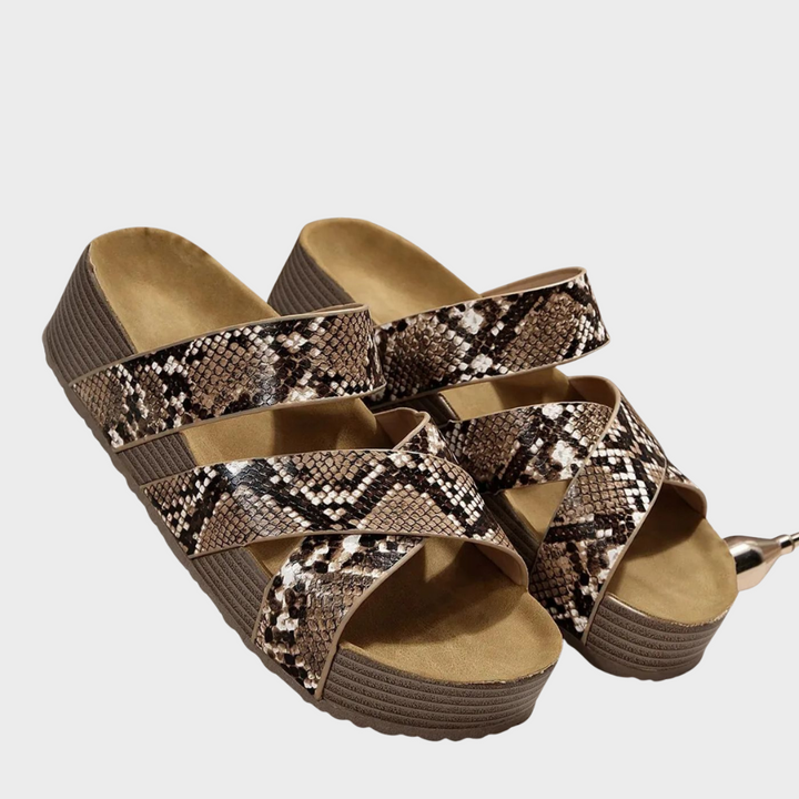 Freja – Orthopaedic Comfort Sandals with Woven Design