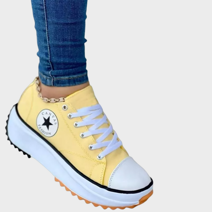 Eline - Orthopaedic Shoes, Laces, Thick Sole