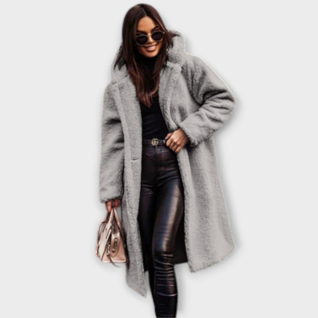 Sophie - Elegant Hooded Coat