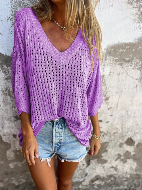 Emily - Elegant Loose Blouse