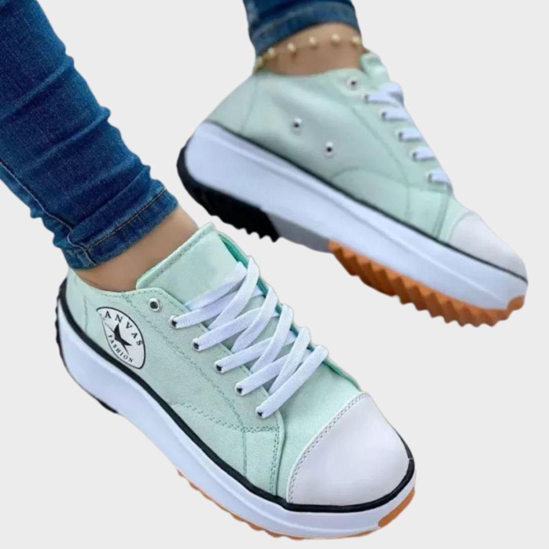 Eline - Orthopaedic Shoes, Laces, Thick Sole