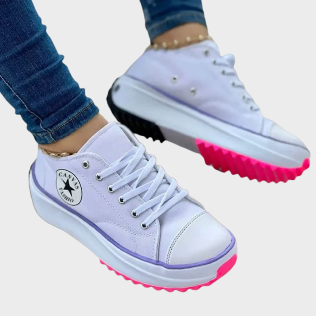 Eline - Orthopaedic Shoes, Laces, Thick Sole