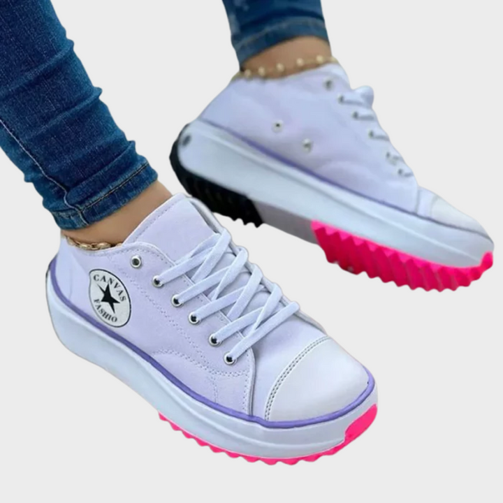 Eline - Orthopaedic Shoes, Laces, Thick Sole