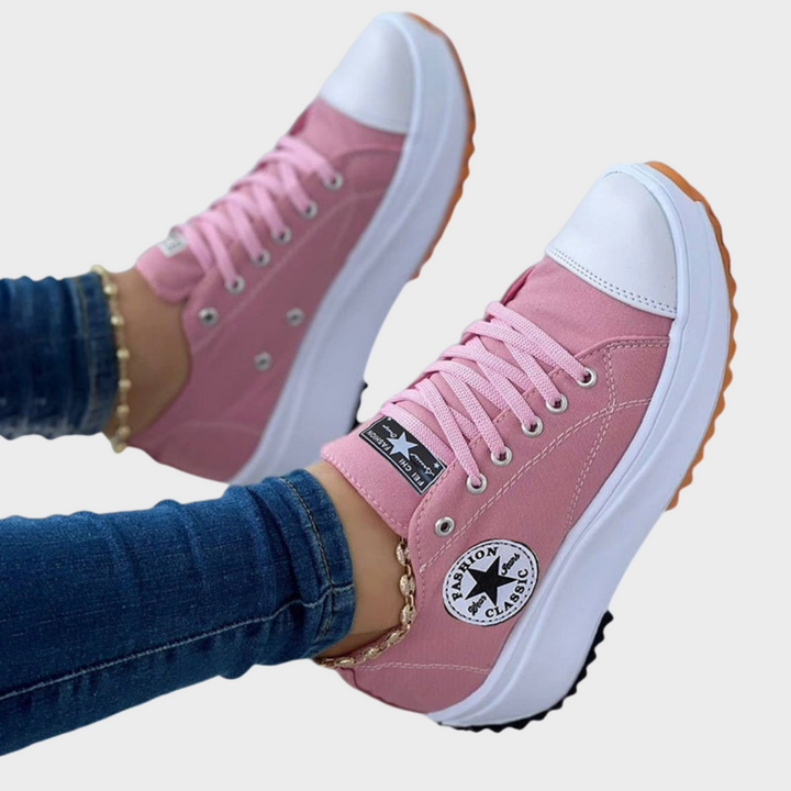 Eline - Orthopaedic Shoes, Laces, Thick Sole