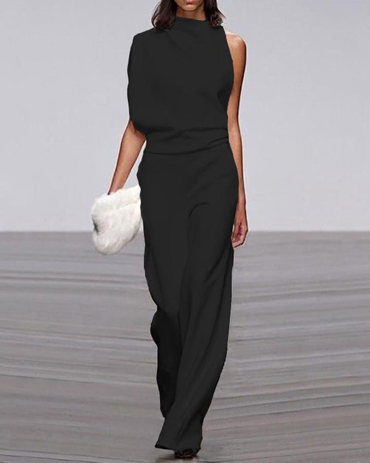 Phoebe - Elegant One-Shoulder Jumpsuit