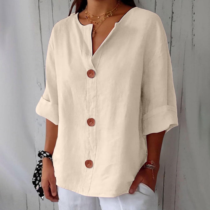 Lily -  Lightweight Linen Top