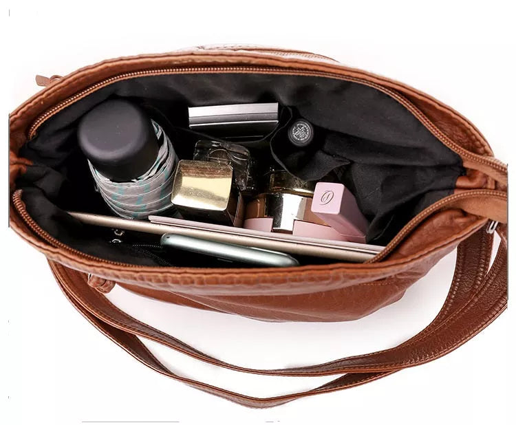 Poppy - Leather Shoulder Bag