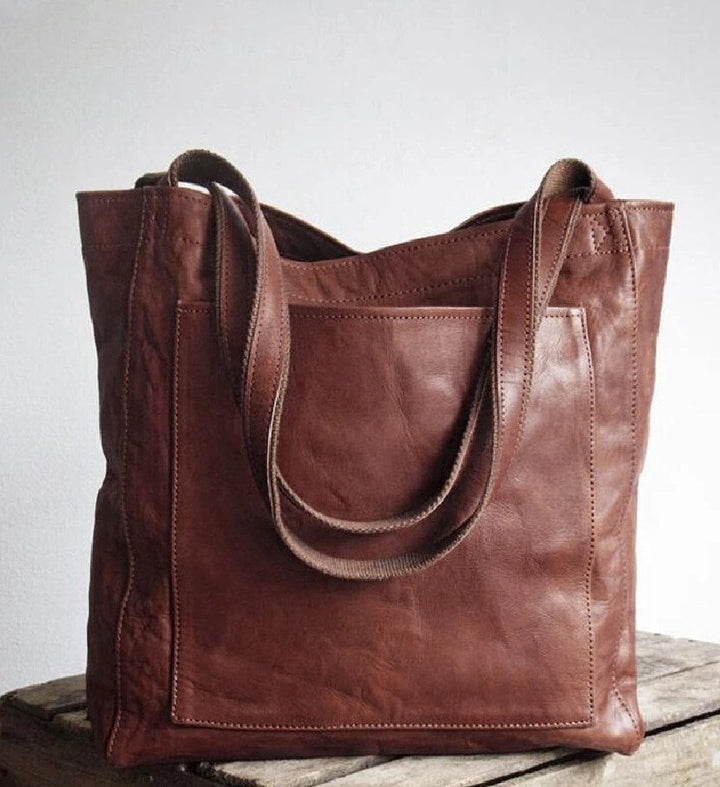 Jessica - Classic Leather Tote