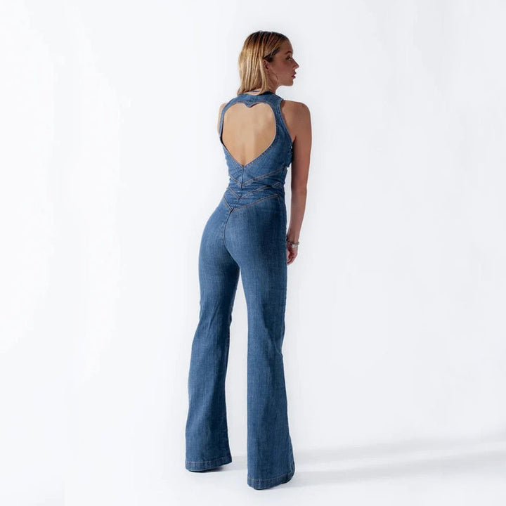 Sophie - Chic Denim Jumpsuit