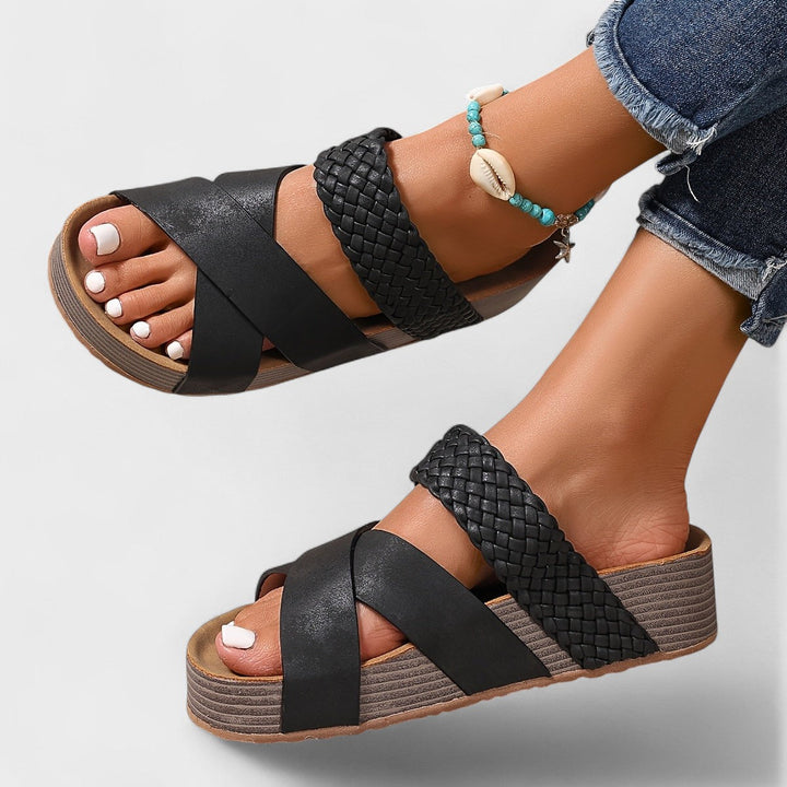 PHILIPPA - Orthopaedic Leather Sandals
