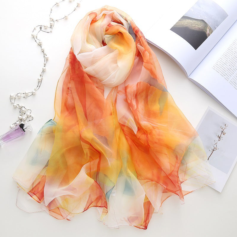 Cecilia - Colorful Gradient Scarf