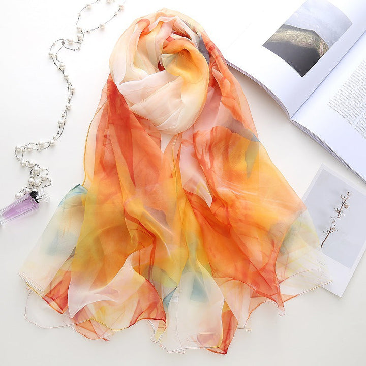 Cecilia - Colorful Gradient Scarf