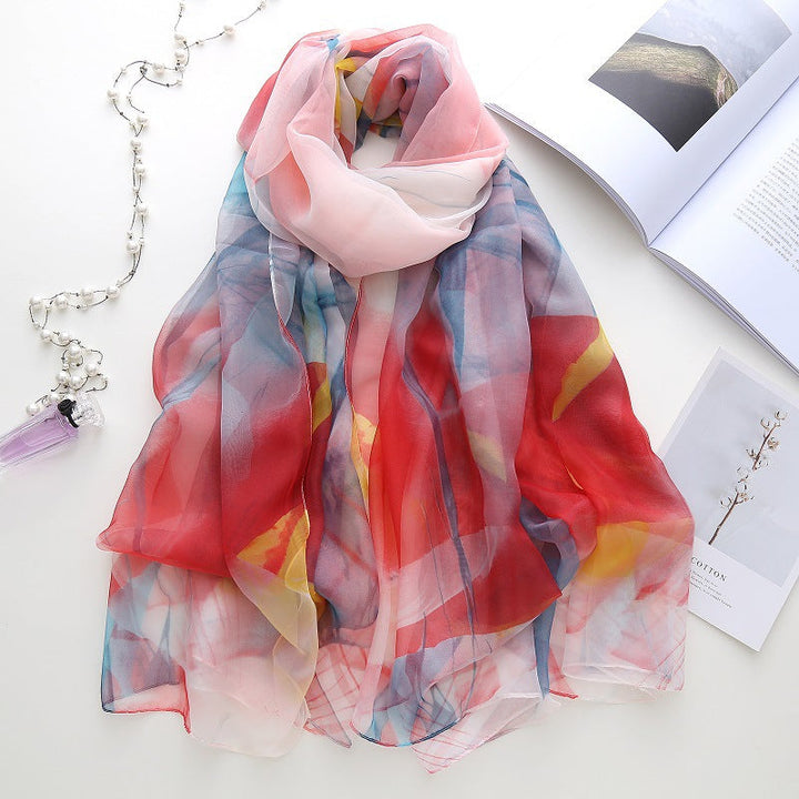Cecilia - Colorful Gradient Scarf