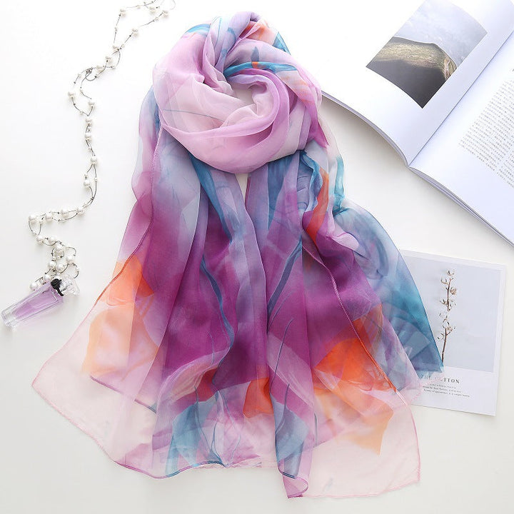 Cecilia - Colorful Gradient Scarf