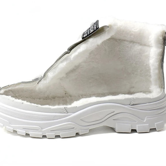 Sarah - Cozy Fur-Lined Winter Shoes
