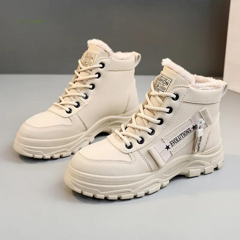 Sarah - Cozy Fur-Lined Winter Shoes