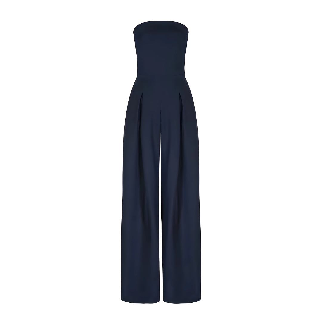 Rosa - Chic Strapless Jumpsuit