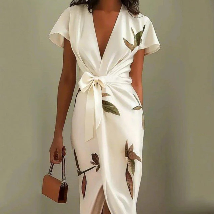 Iris - Elegant Wrap Dress