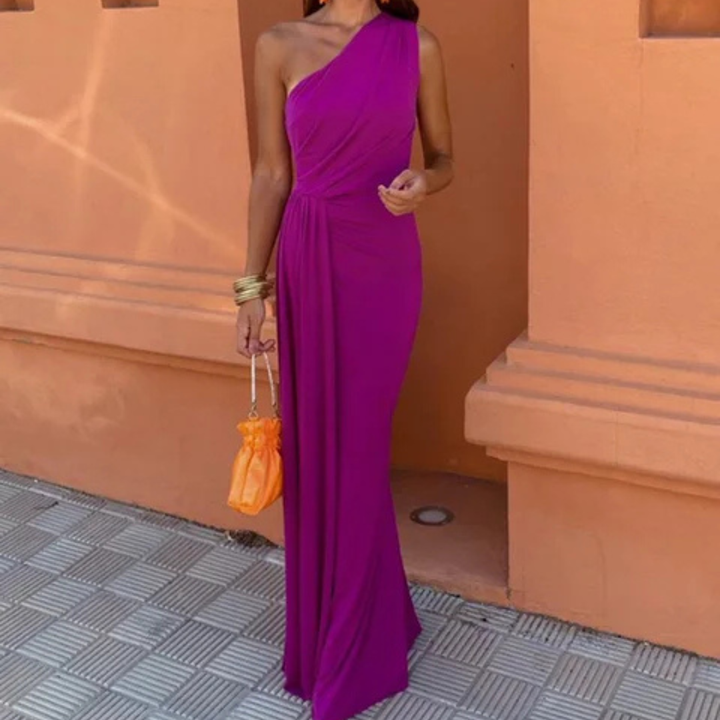 Chloe - Asymmetrical Maxi Dress