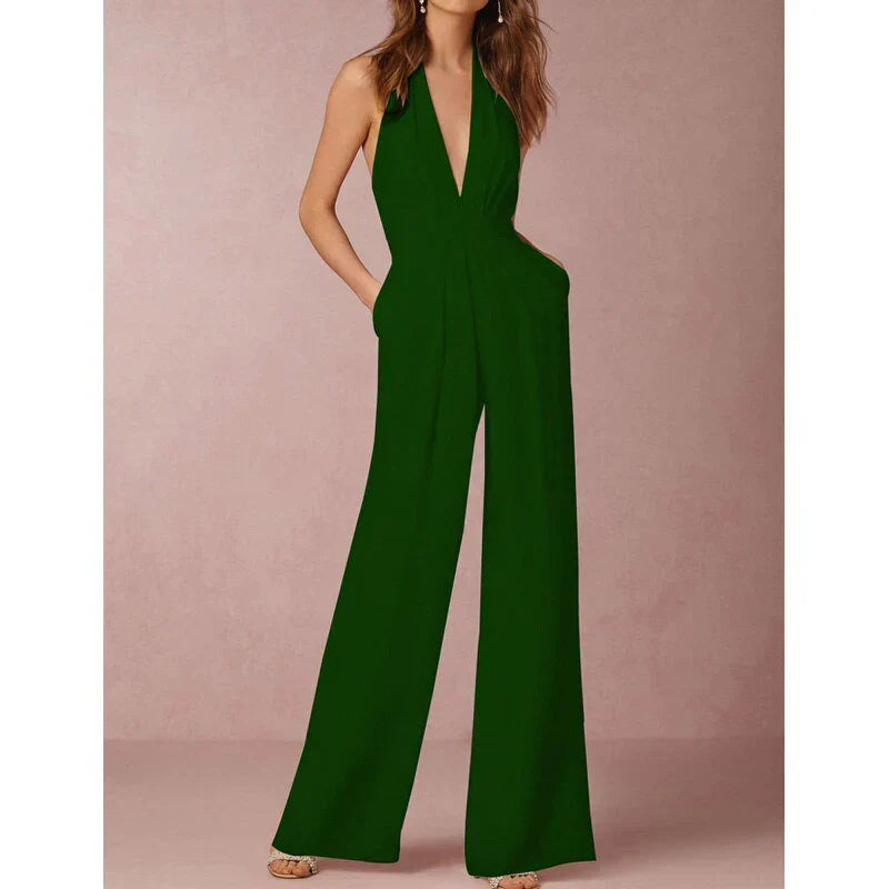 Jessica - Elegant Wide-Leg Jumpsuit