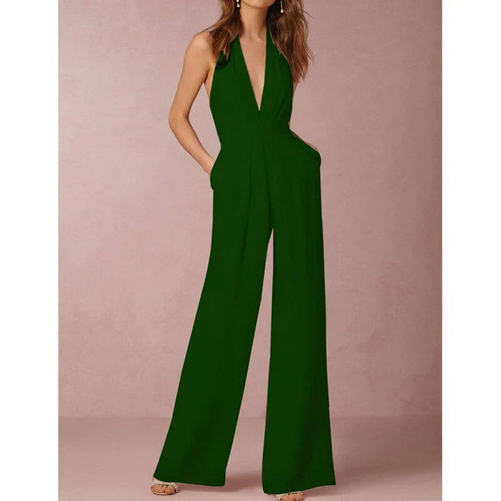 Jessica - Elegant Wide-Leg Jumpsuit