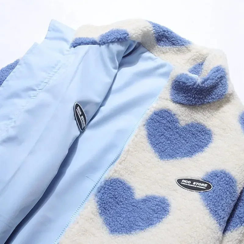 Aline - Reversible Heart Jacket