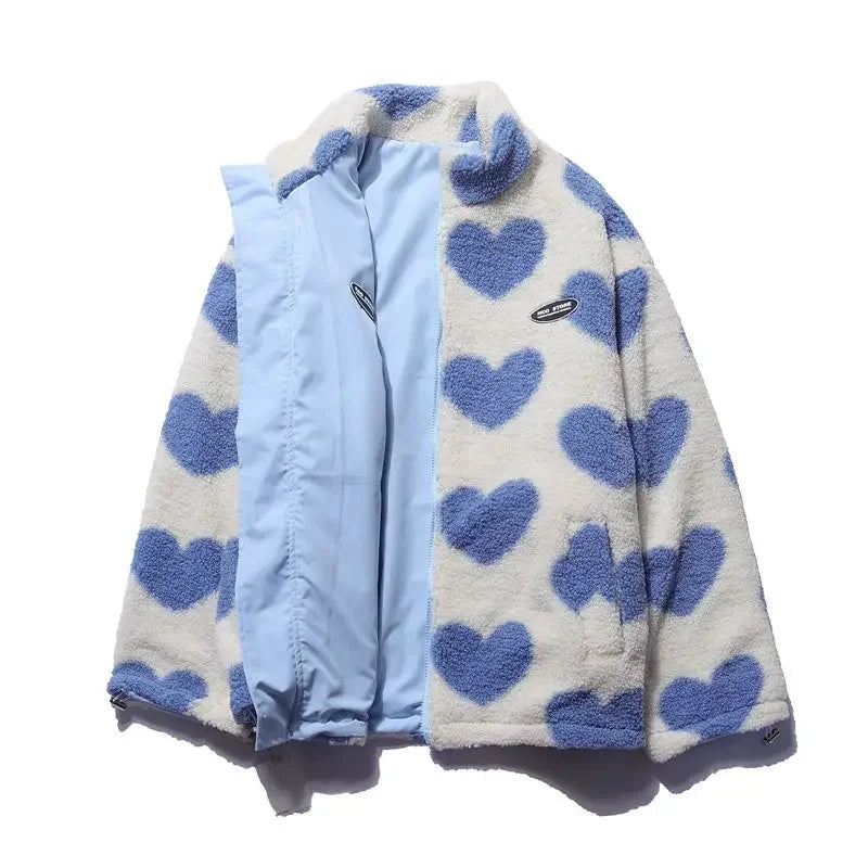 Aline - Reversible Heart Jacket