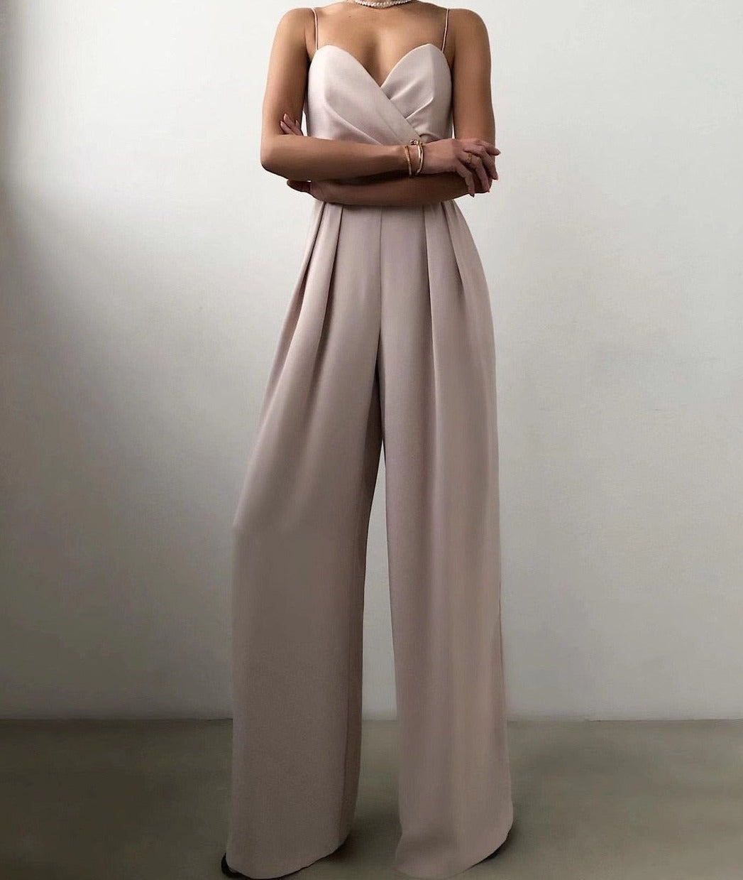 Margaret - Chic Wide-Leg Jumpsuit