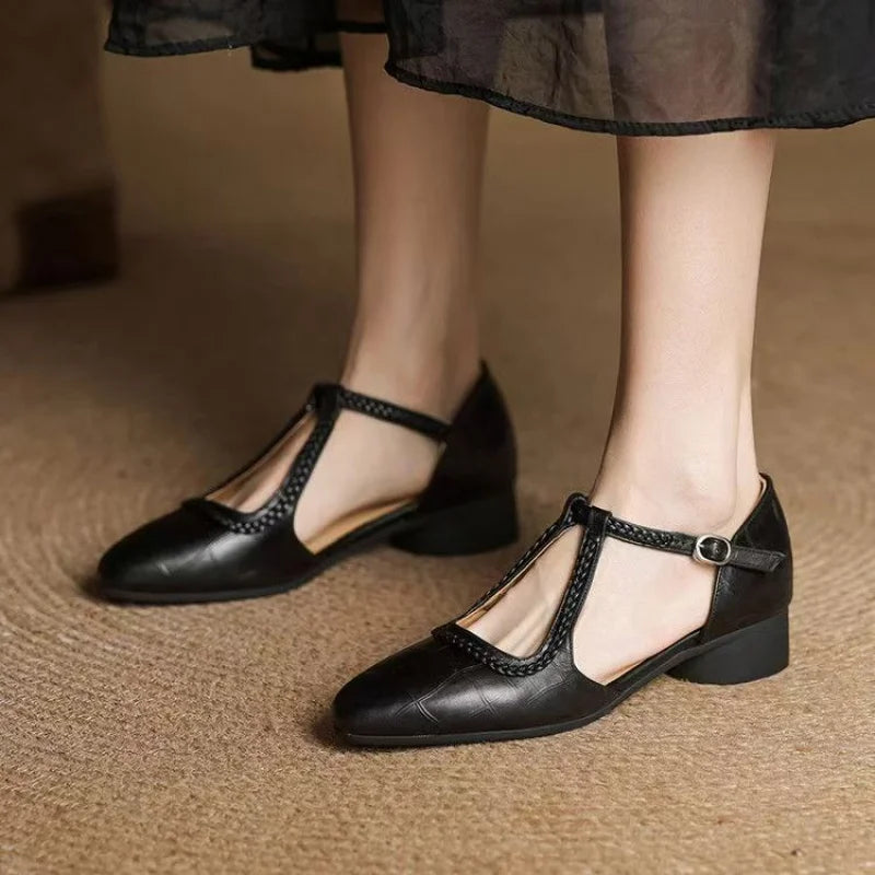 Monica - T-Strap Sandals
