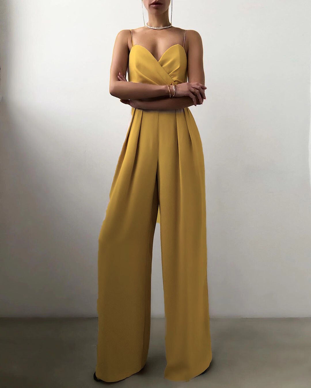 Margaret - Chic Wide-Leg Jumpsuit