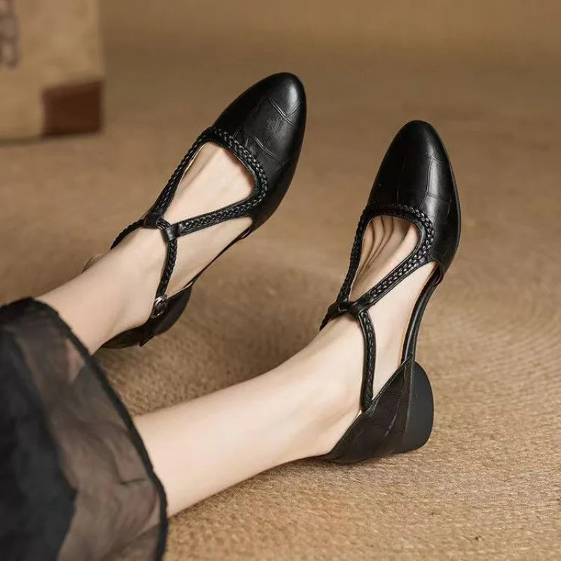 Monica - T-Strap Sandals