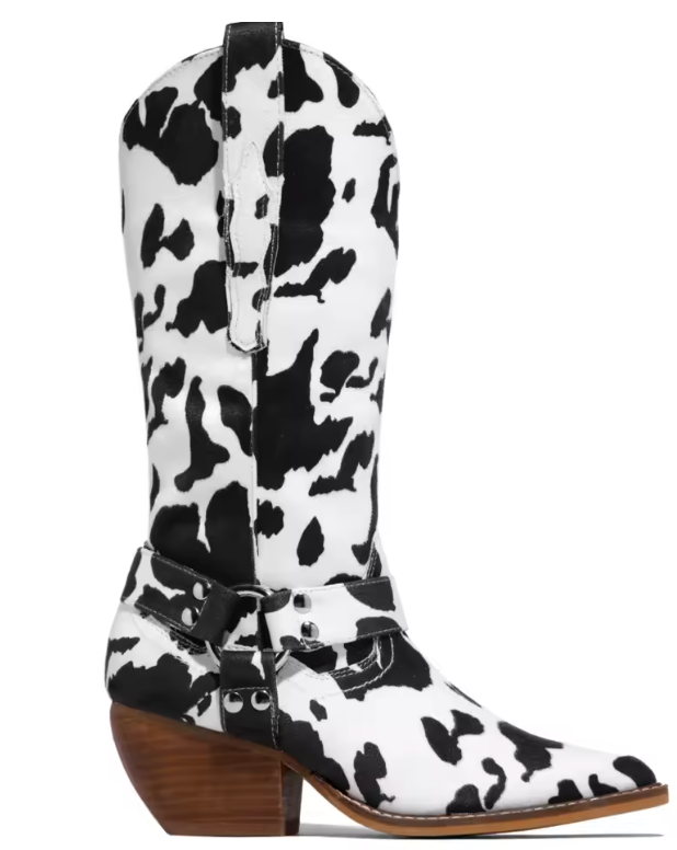 Jessica - Stylish Cowhide Boots