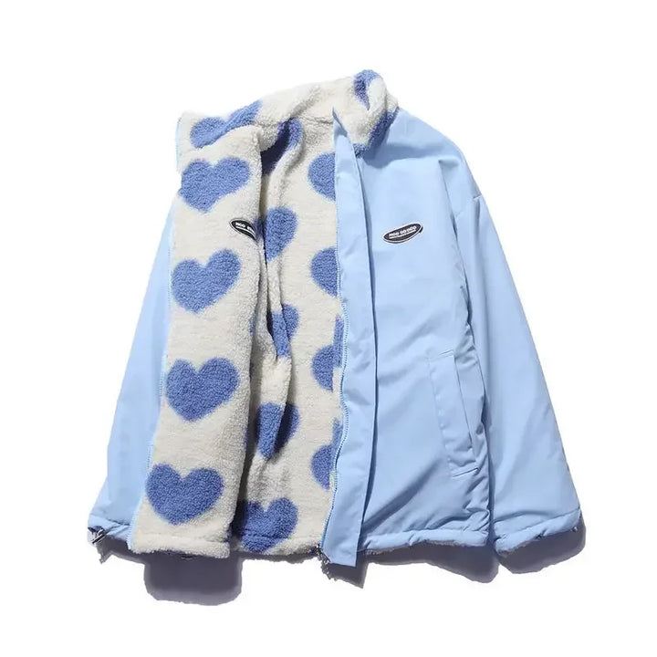 Aline - Reversible Heart Jacket