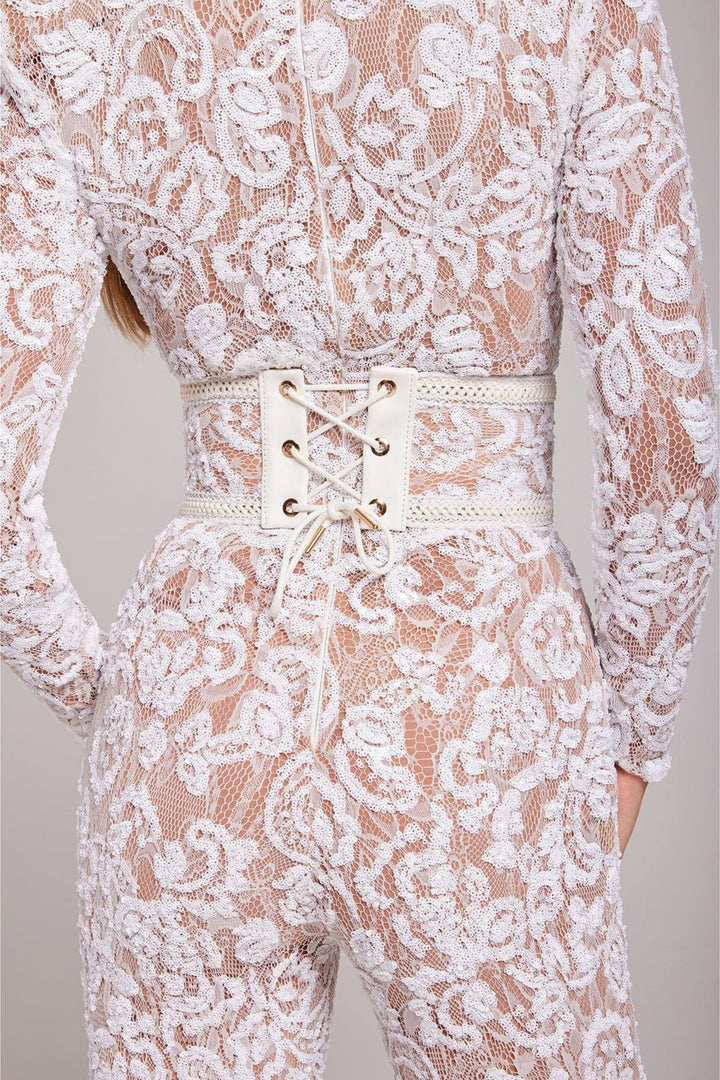 Lila - Sophisticated Lace Jumpsuit