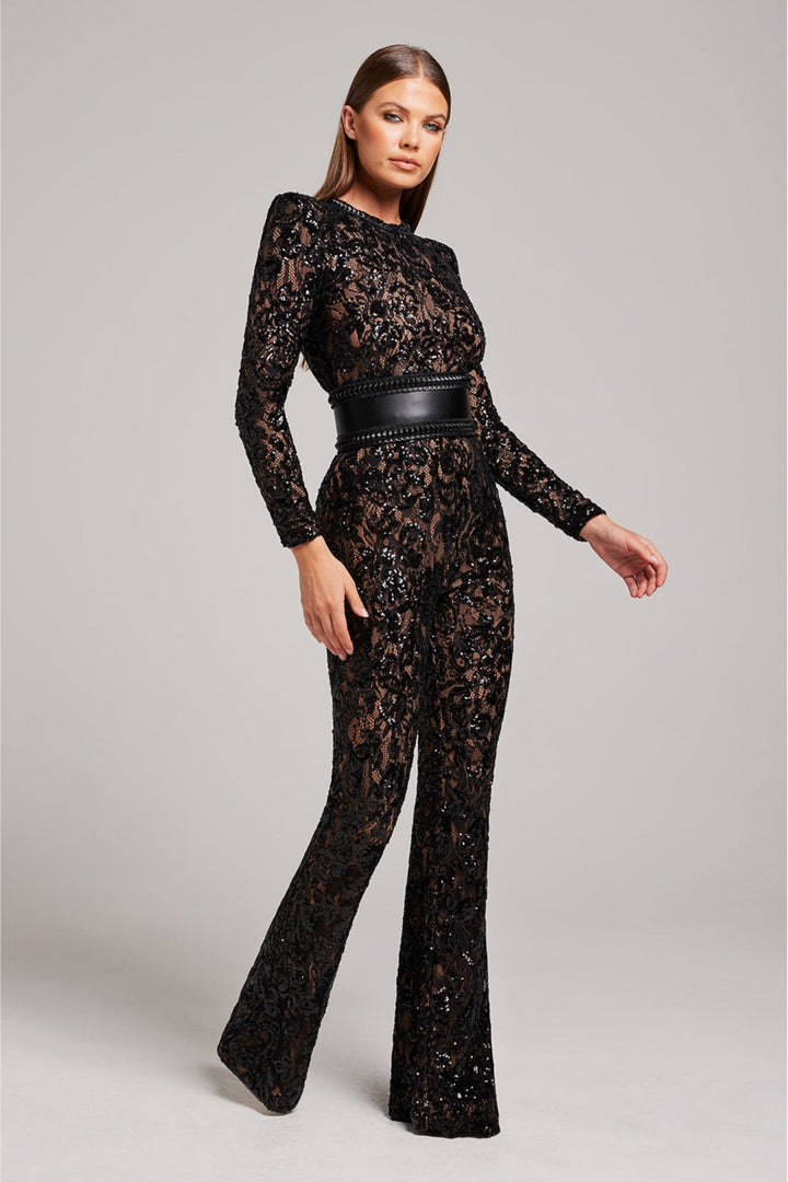 Lila - Sophisticated Lace Jumpsuit