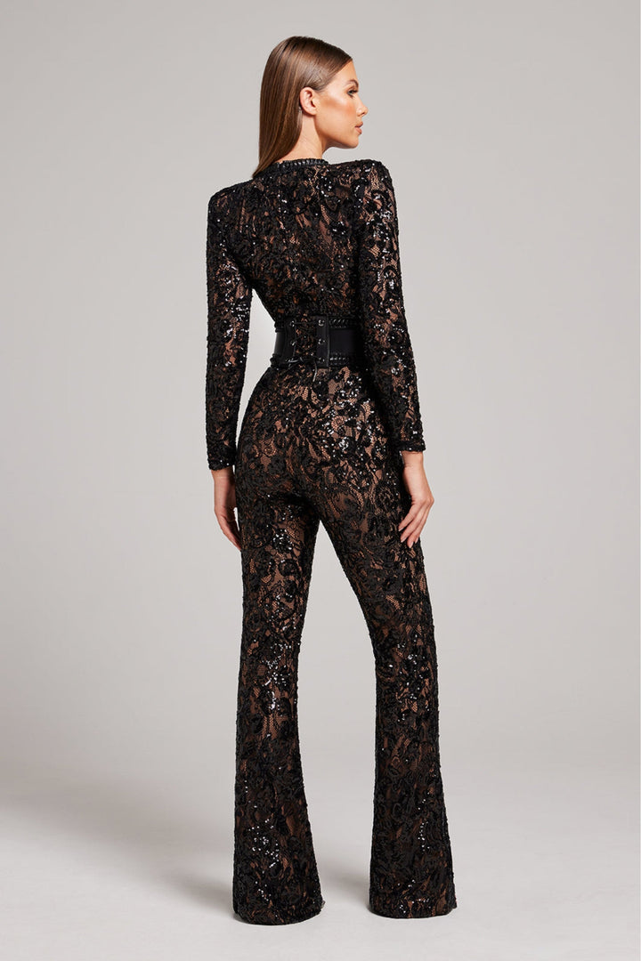 Lila - Sophisticated Lace Jumpsuit