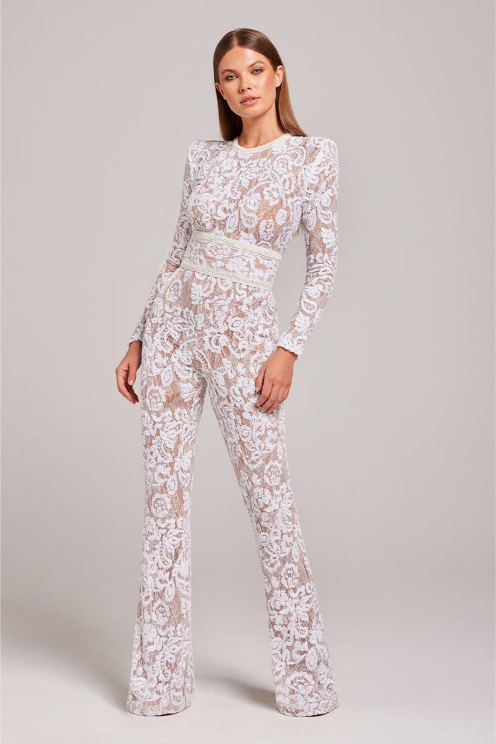Lila - Sophisticated Lace Jumpsuit