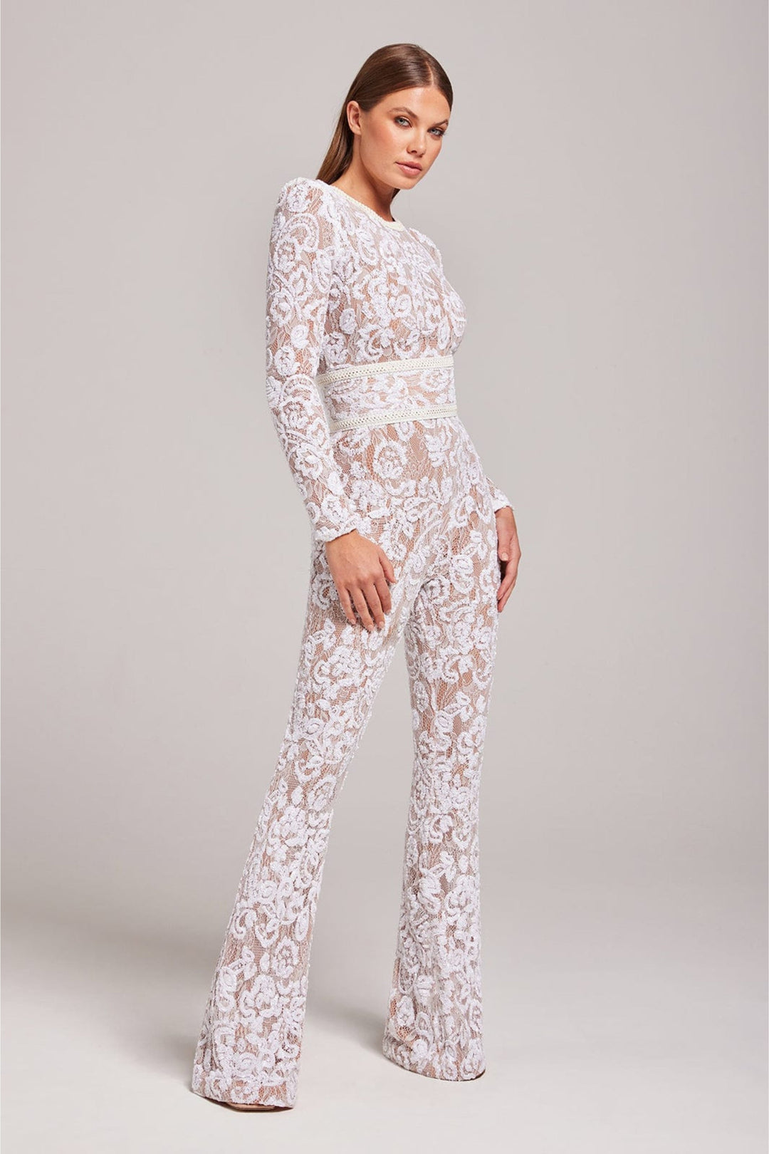 Lila - Sophisticated Lace Jumpsuit