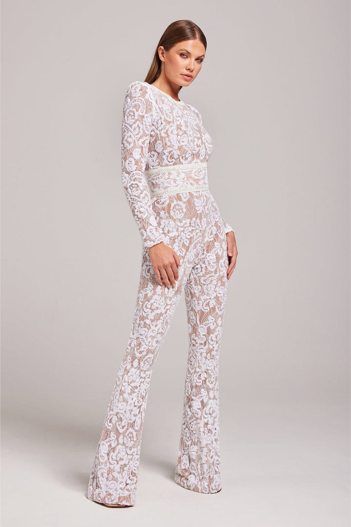 Lila - Sophisticated Lace Jumpsuit