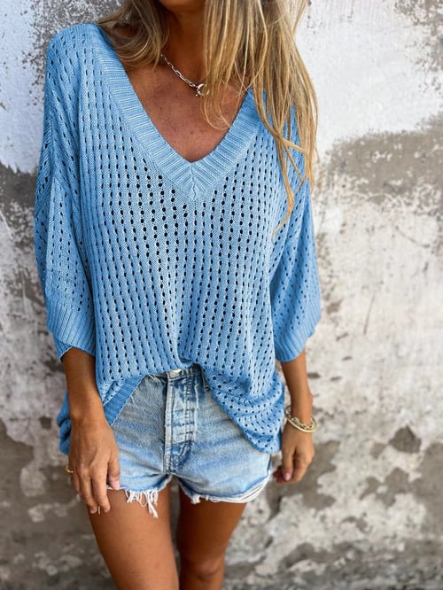 Emily - Elegant Loose Blouse