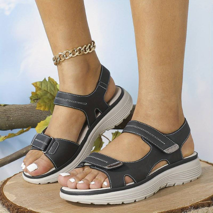 Fleur - High-Quality Leather Support Sandals