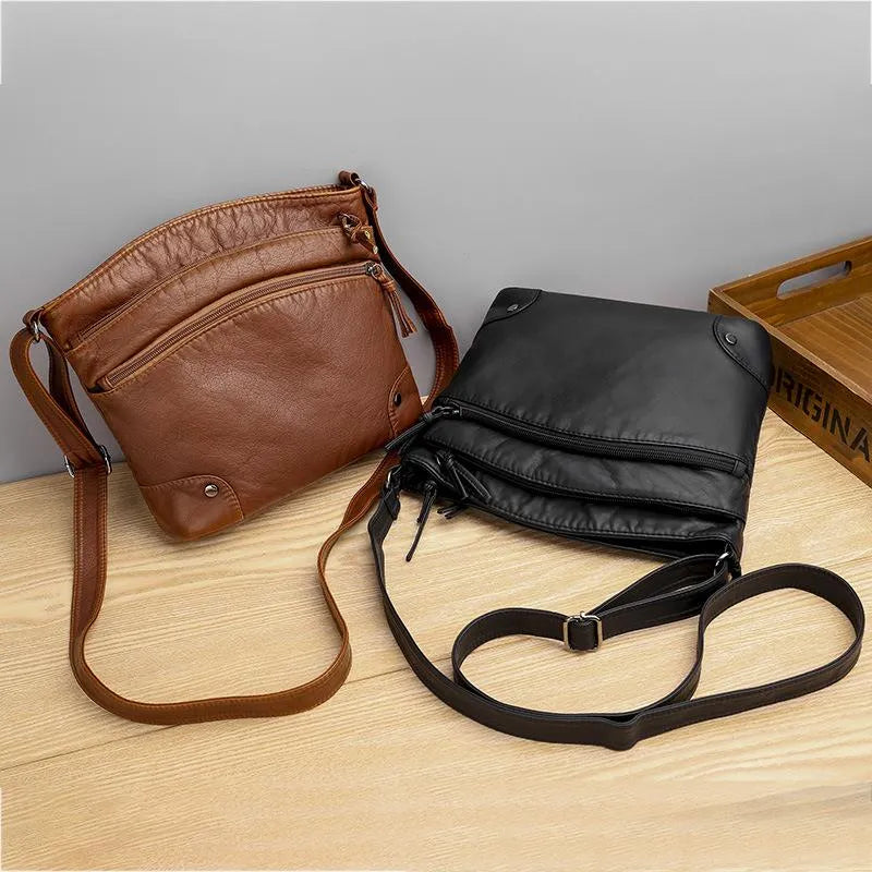 Poppy - Leather Shoulder Bag