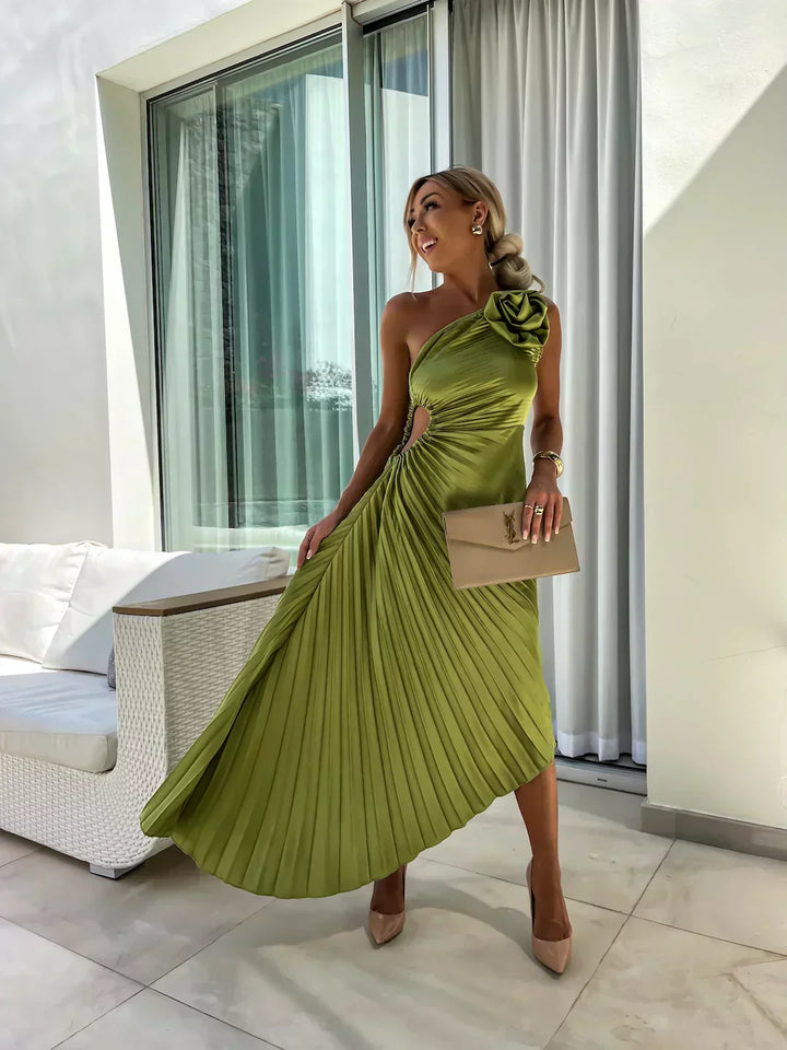 Sarah - Elegant Floral Dress