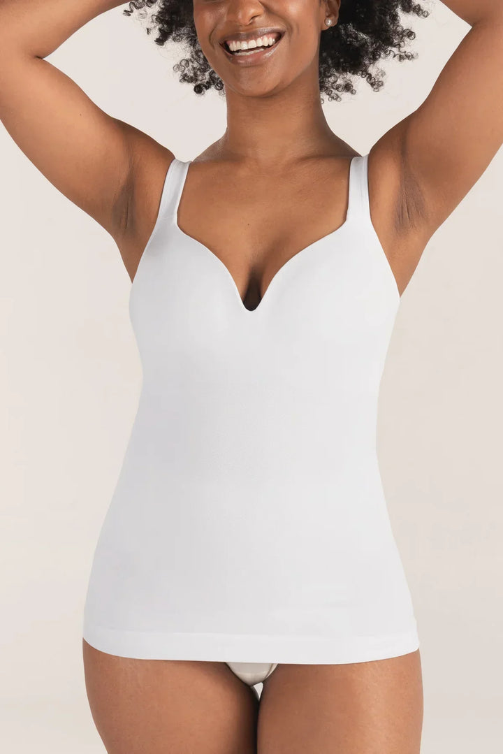 Lisa - Shaping tank top with built-in bra